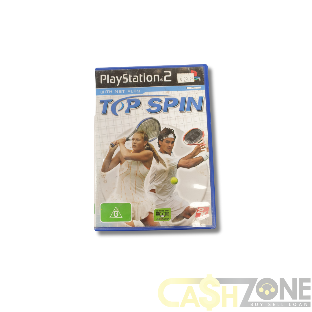 Top Spin PS2 Game