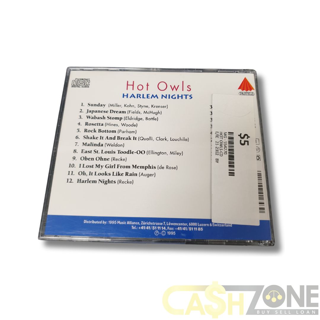 Hot Owls Harlem Nights CD