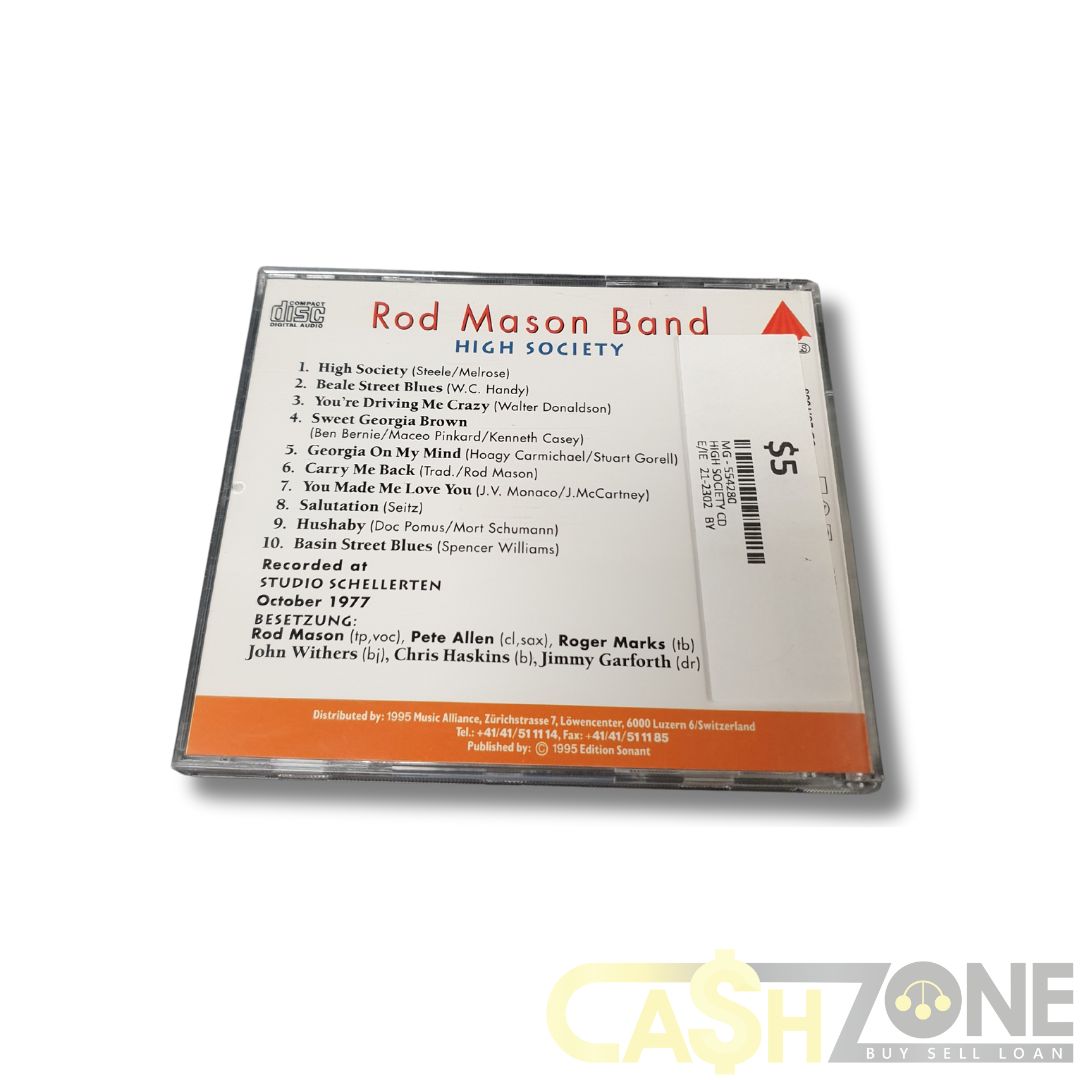 Red Mason Band High Society CD