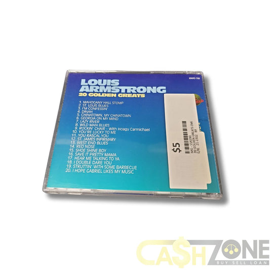 Louis Armstrong 20 Golden Greats CD