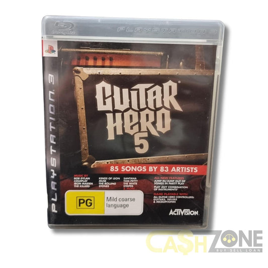 Guitar Hero 5 PS3 Game