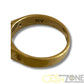 18CT Ladies Yellow Gold Ring 11 Clear Stones