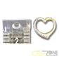 10CT Ladies Yellow & White Gold Heart Pendant