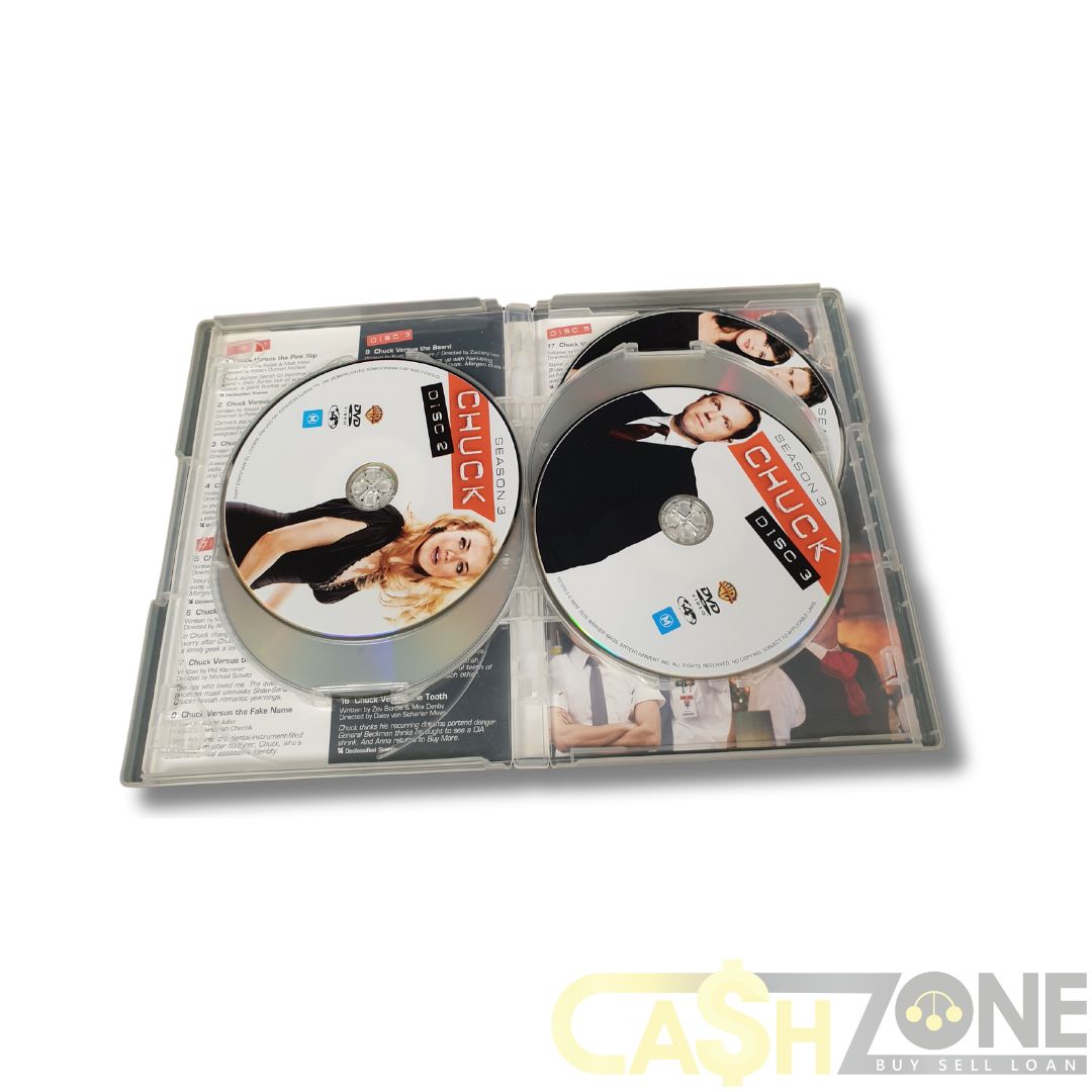 Chuck Complete Third Season DVD TV Series