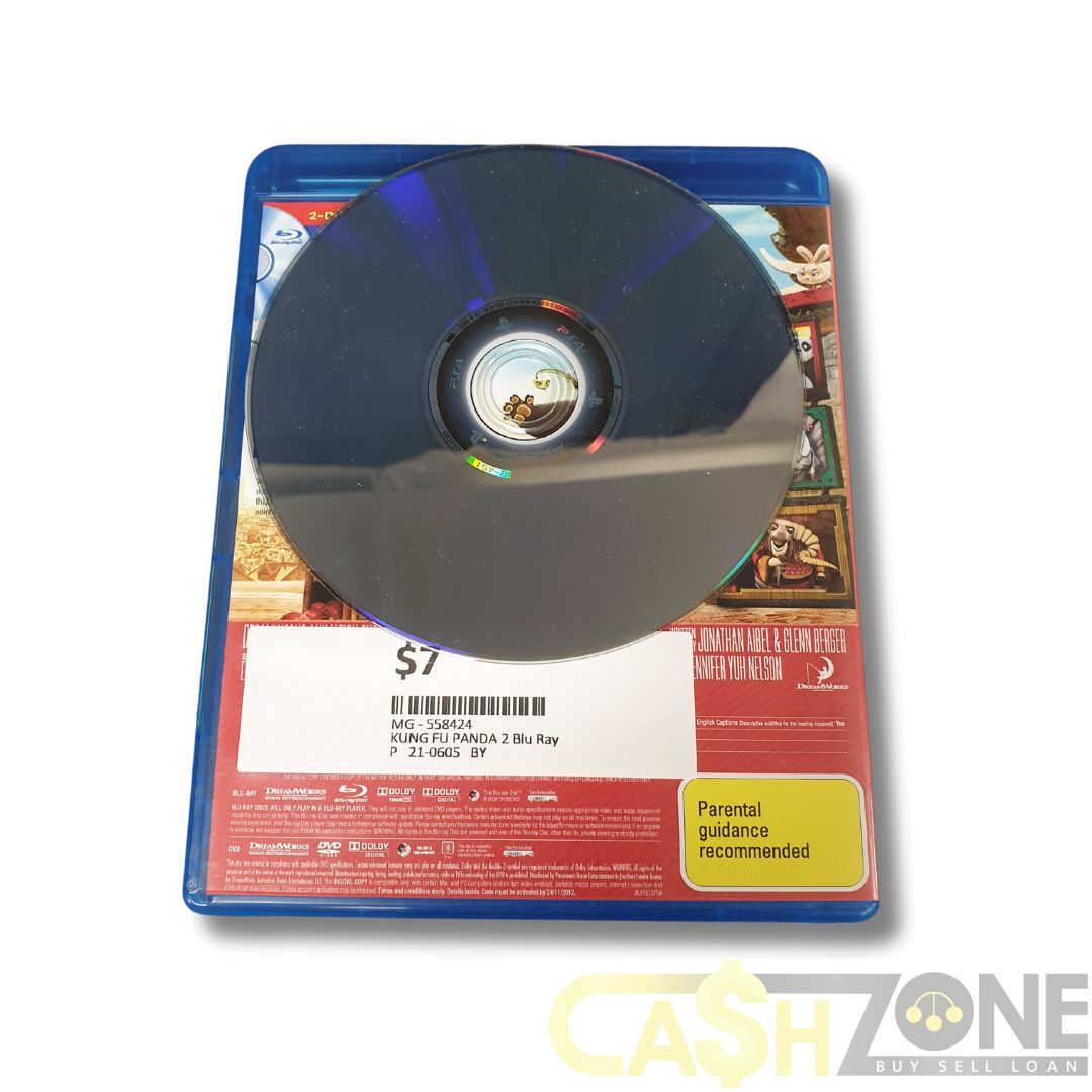 Kung Fu Panda 2 Triple Play DVD Blu-Ray Movie