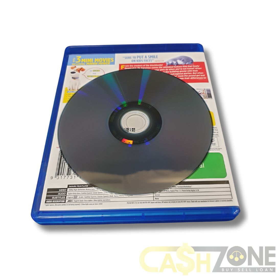 The Secret Life Of Pets Blu-Ray Movie