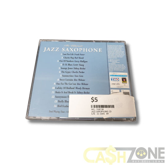 The Ultimate Jazz Saxophone CD