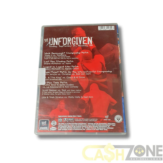 WWE Unforgiven 2003 DVD