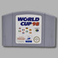 World Cup 98 N64 Game