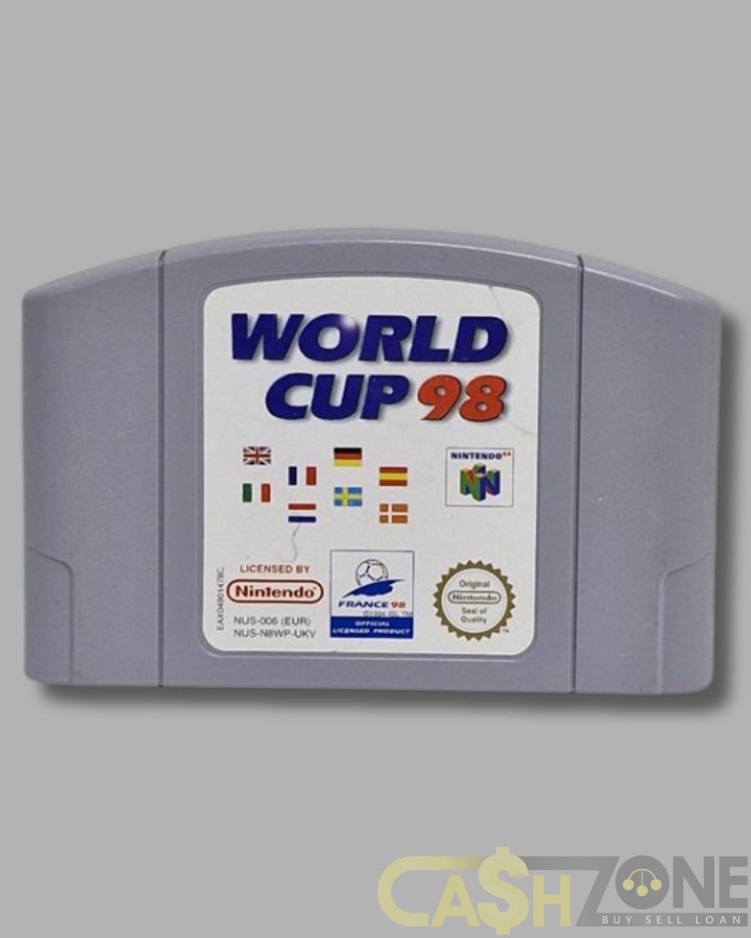 World Cup 98 N64 Game