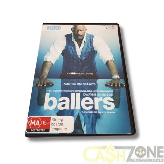 Ballers Complete Fourth Season DVD TV Series