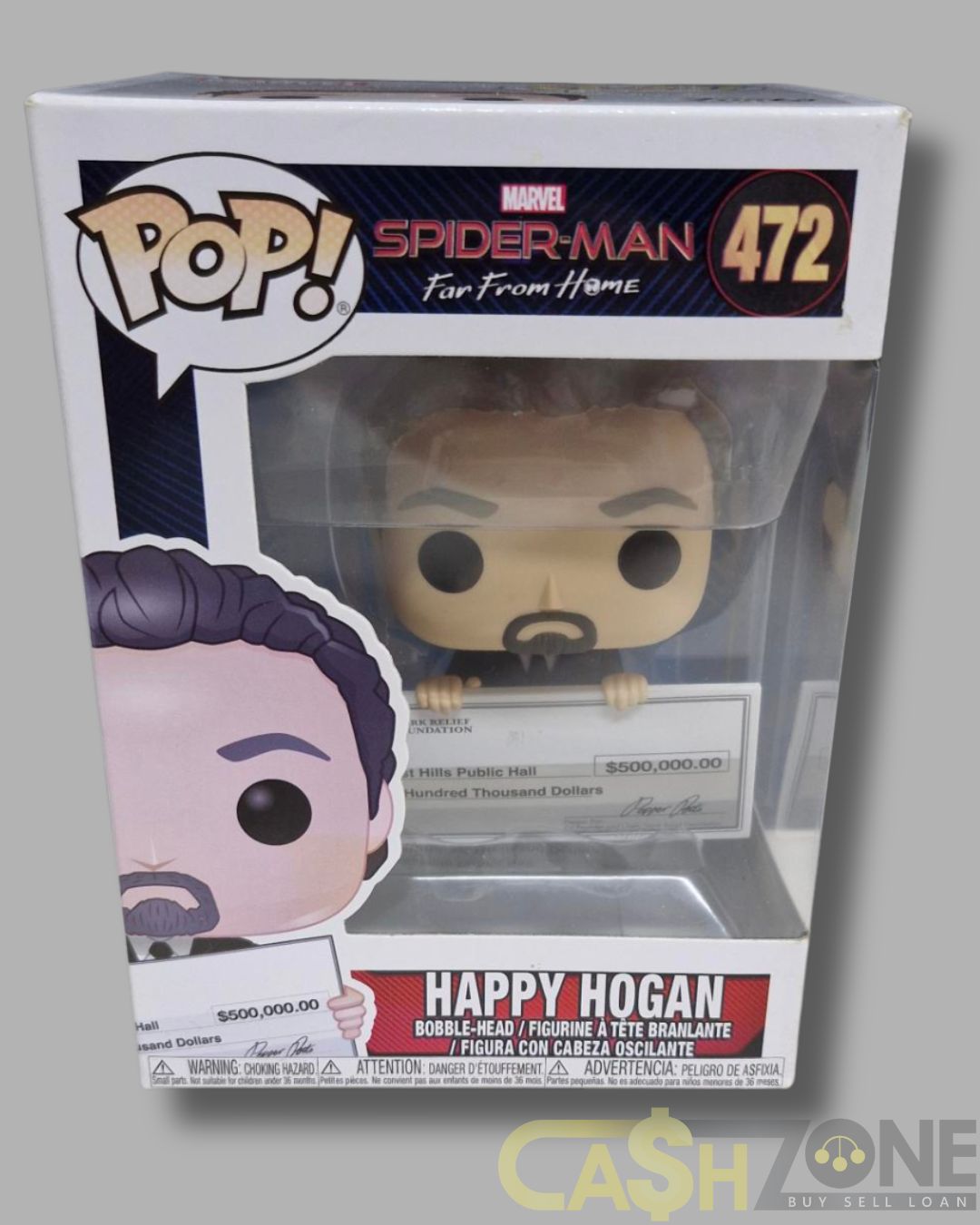 Spider-Man: Far From Home #472 Happy Hogan Funko Pop