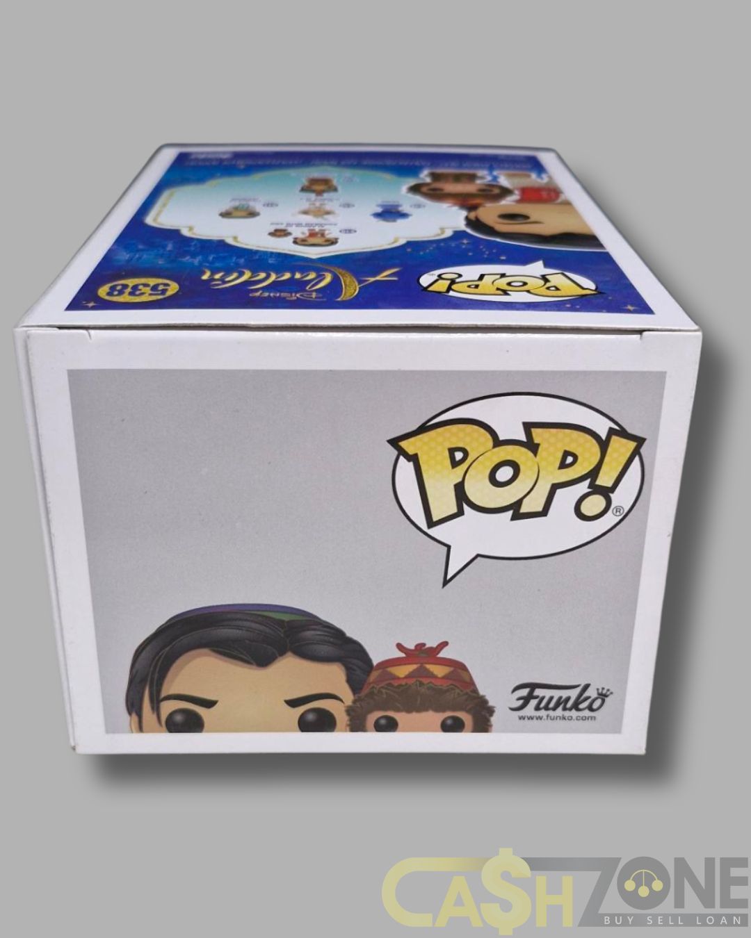 Disney Aladdin #538 Aladdin of Agrabah w/ Abu Funko Pop