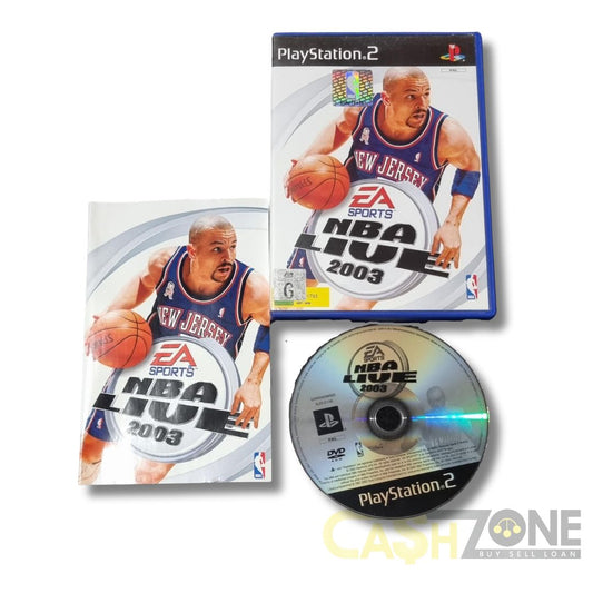 NBA Live 2003 PS2 Game