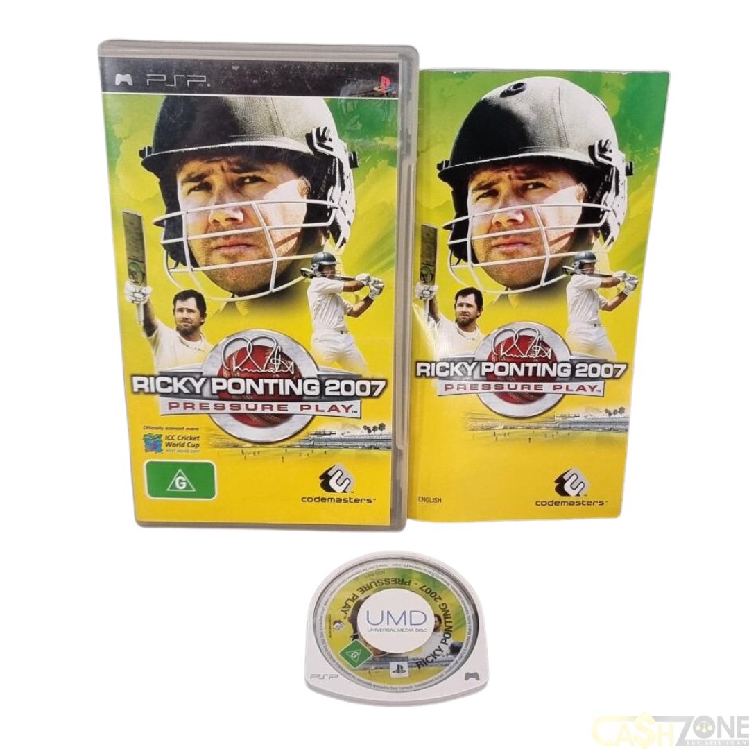 RICKY PONTING 2007 PSP Game