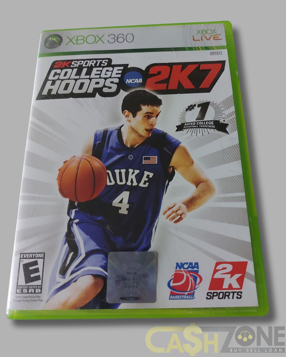 College Hoops 2K7 XBOX 360 Game NTSC