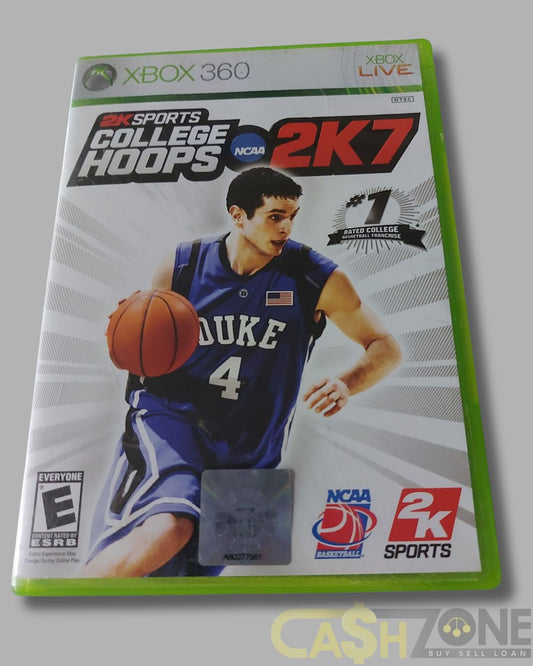 College Hoops 2K7 XBOX 360 Game NTSC
