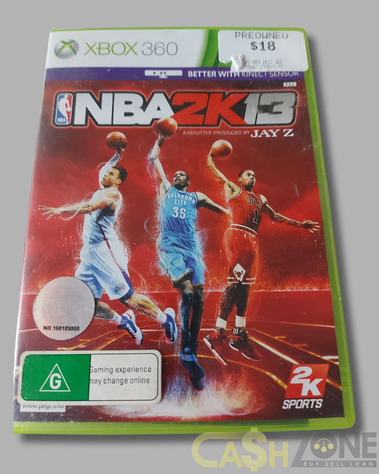 NBA 2K13 XBOX 360 Game PAL