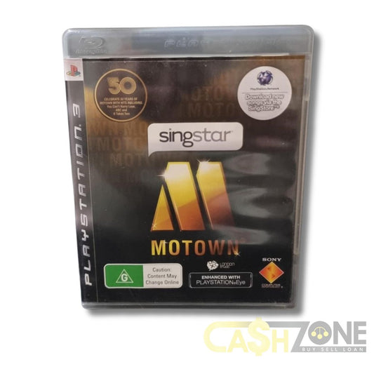 Singstar Motown PS3 Game
