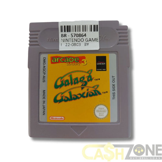 Galaga Galaxian Game Boy Game