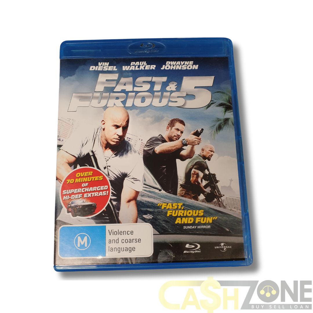 Fast & Furious 5 Blu-Ray Movie