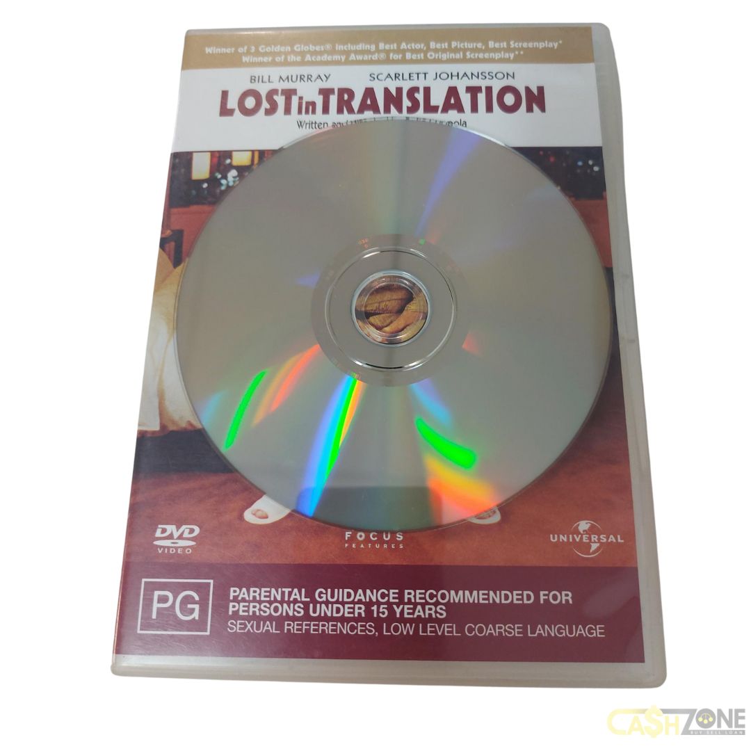 Lost In Translation DVD Movie