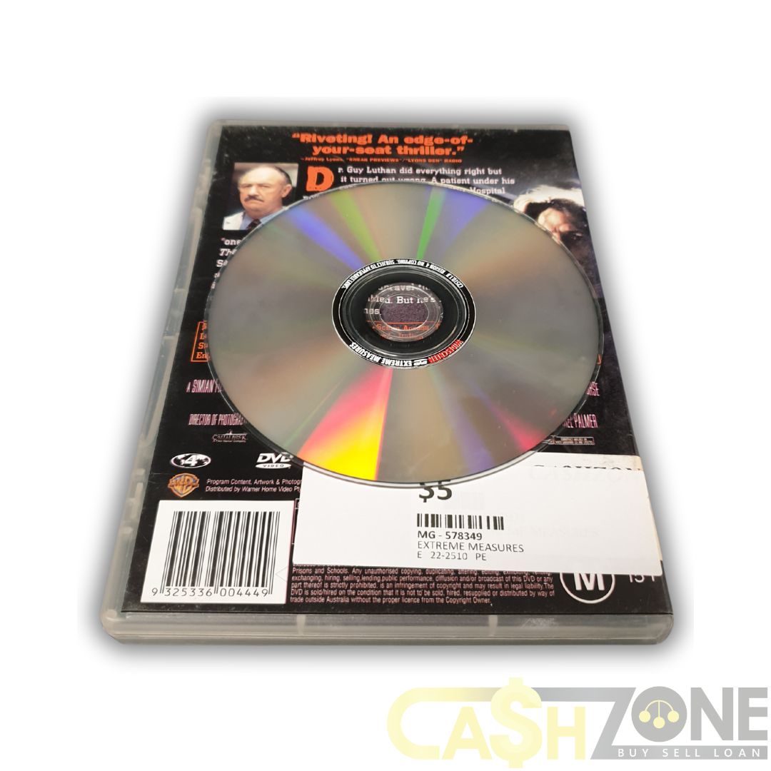 Extreme Measures DVD Movie