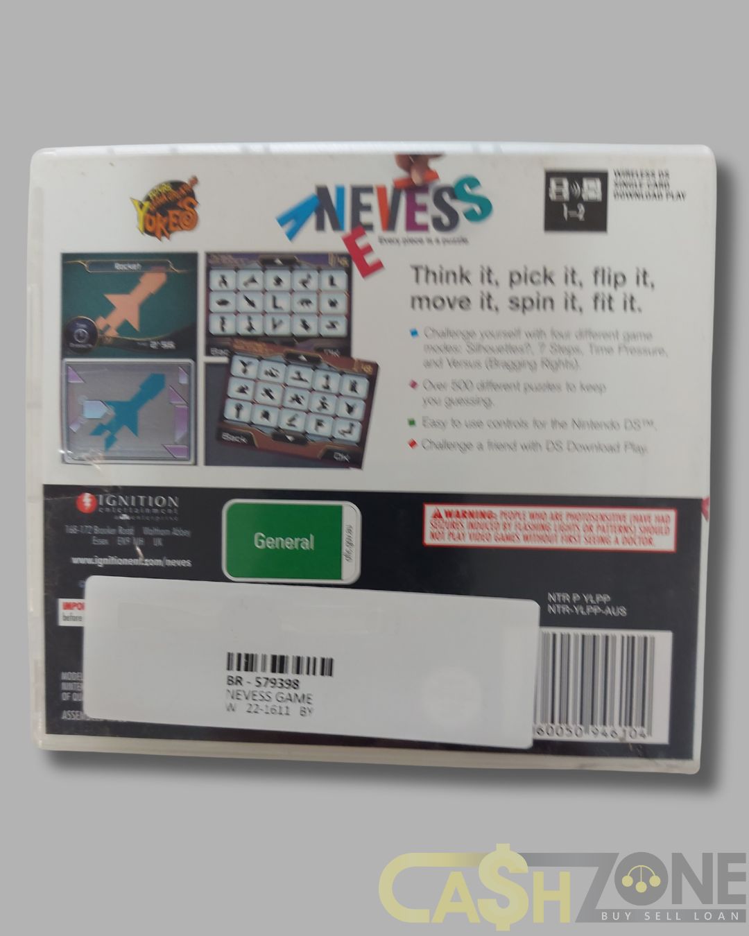 Neves Nintendo DS Game