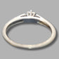 9CT Ladies White Gold Engagement Ring