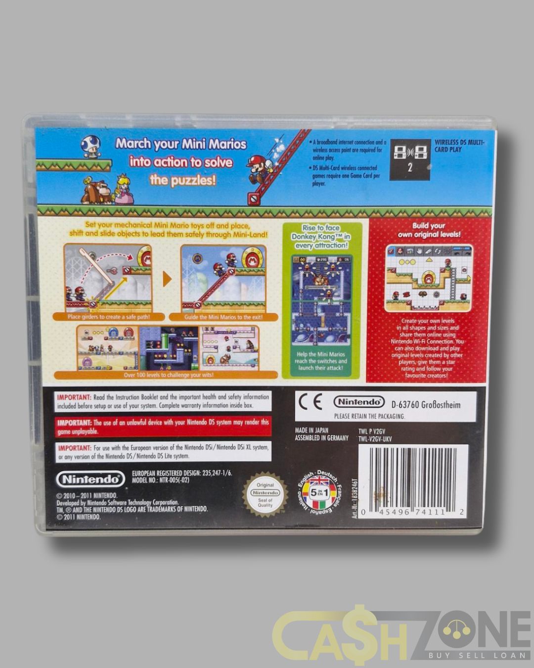 Mario vs Donkey Kong Mini-Land Mayhem Nintendo DS