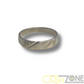 9CT White Gold Mens Ring