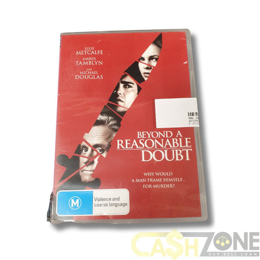 Beyond A Reasonable Doubt DVD Movie