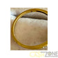 Ladies 9ct Yellow Gold Clear Stone Ring