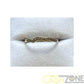 Ladies 9ct Yellow Gold Ring With Clear Stones