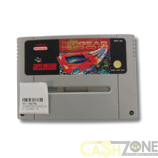 Top Gear 3000 SNES Game EUR PAL