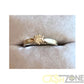Ladies 18ct White Gold Traditional Clear Stone Ring