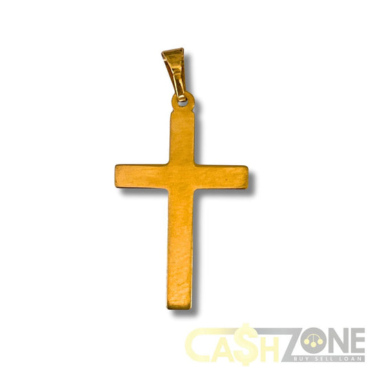 9CT Yellow Gold Cross Pendant