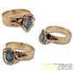 9CT Ladies Yellow Gold Oval Opal Ring