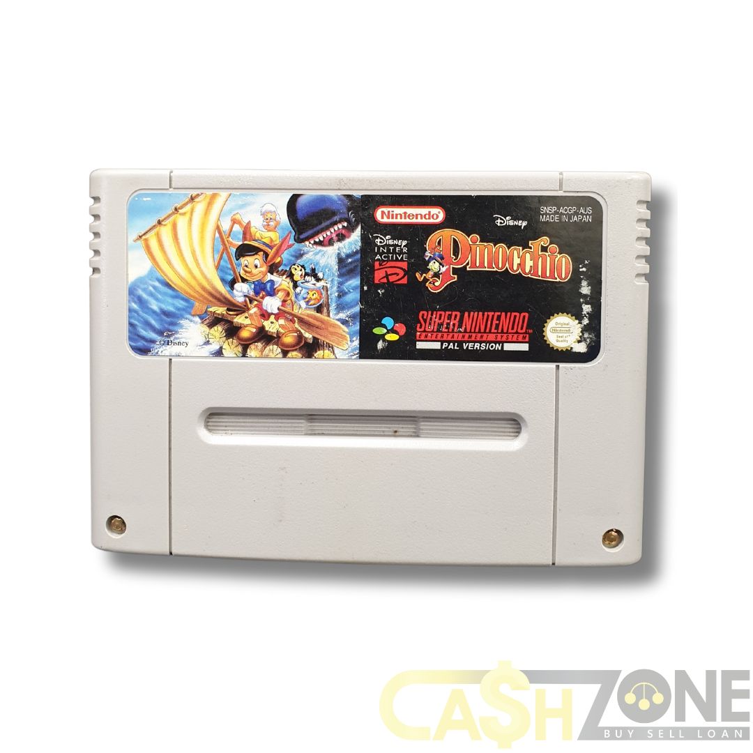 Pinocchio SNES Game