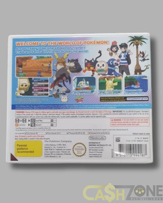 Pokémon Moon 3DS Game