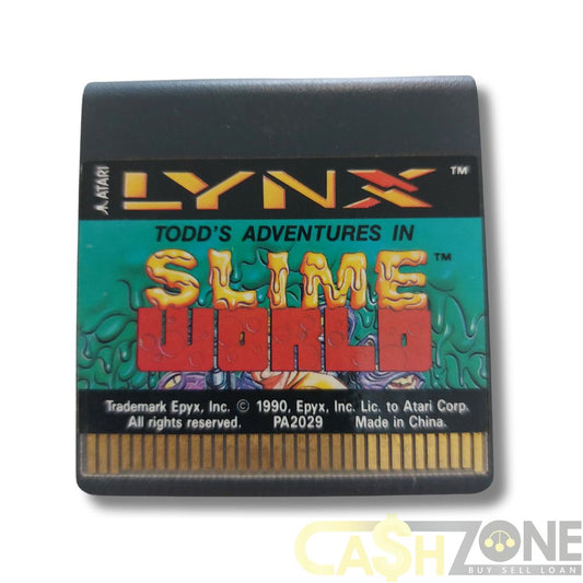 Todd's Adventures In Slime World Atari Lynx Game