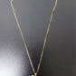 Ladies 9ct Yellow Gold Chain With Infinity Heart Pendant