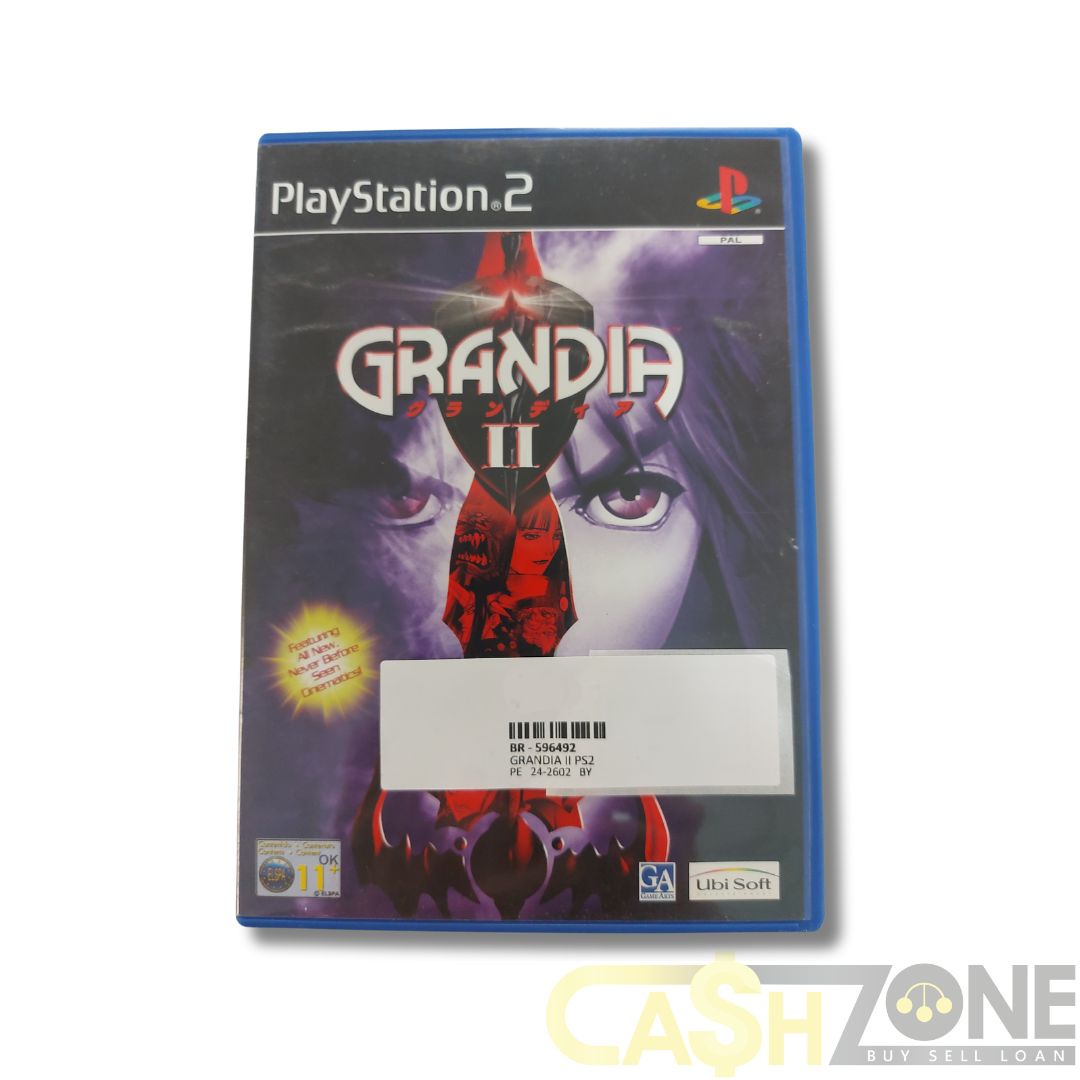 Grandia II PS2 Game Pal