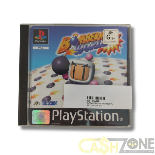 Bomberman World PS1 PAL Version