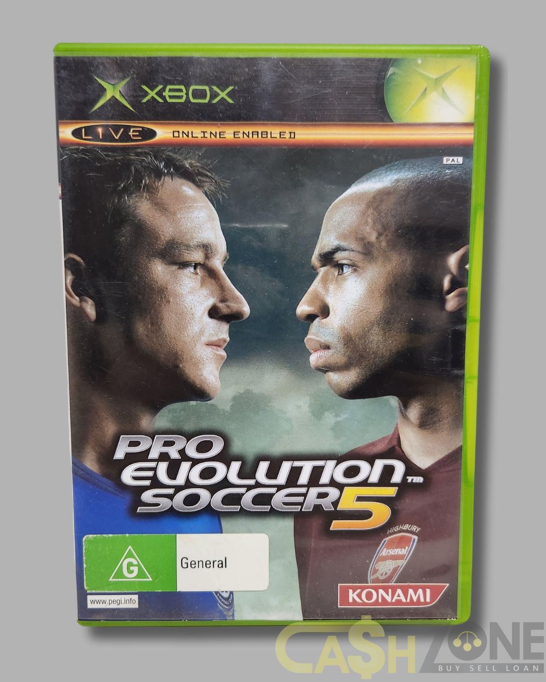 Pro Evolution Soccer 5 Xbox Game PAL