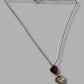 Ladies 9ct Yellow Gold Necklace With Heart Pendants