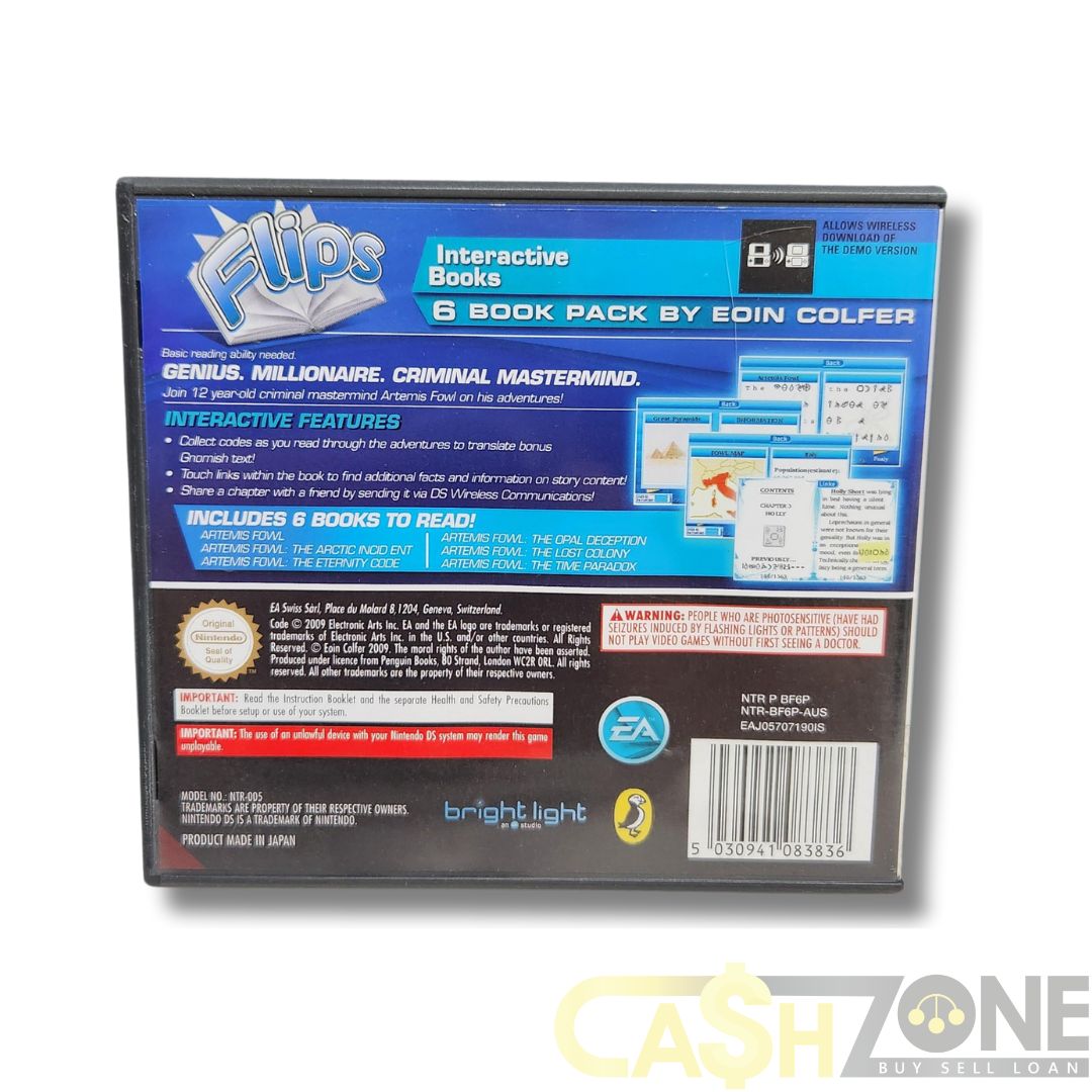 Eoin Colfer Artemis Fowl Nintendo DS Game