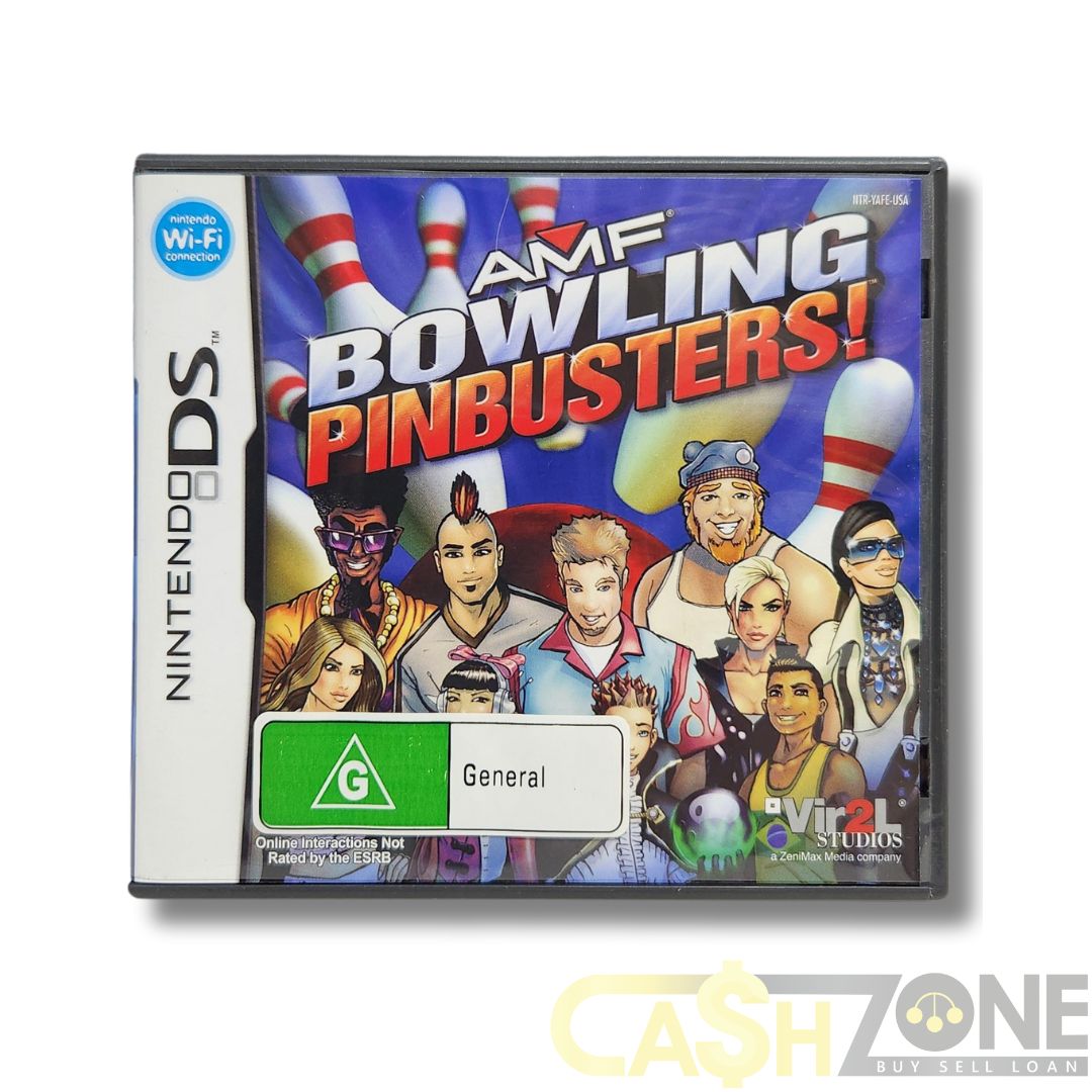AMF Bowling Pinbusters Nintendo DS Game