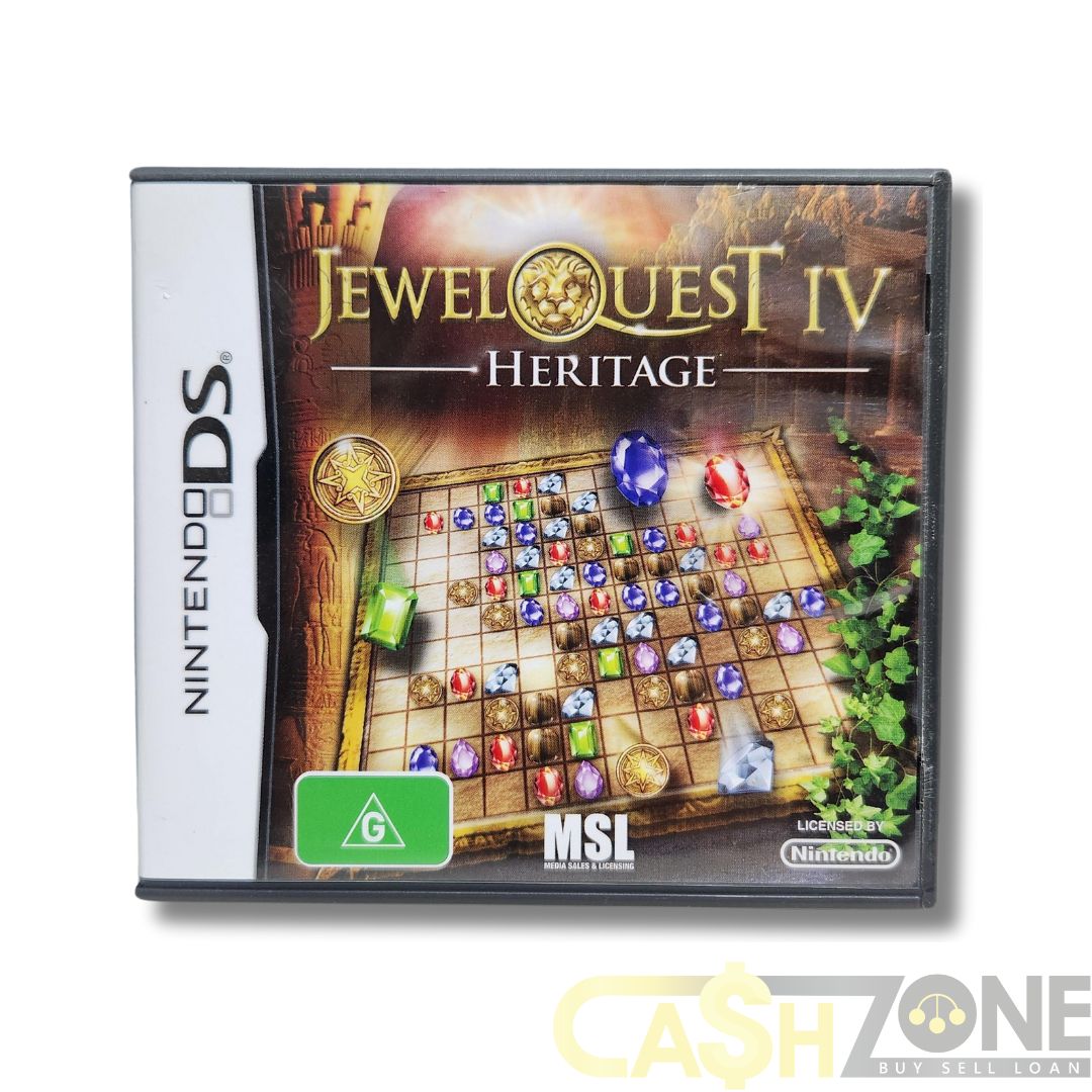 Jewel Quest IV Heritage DS Game