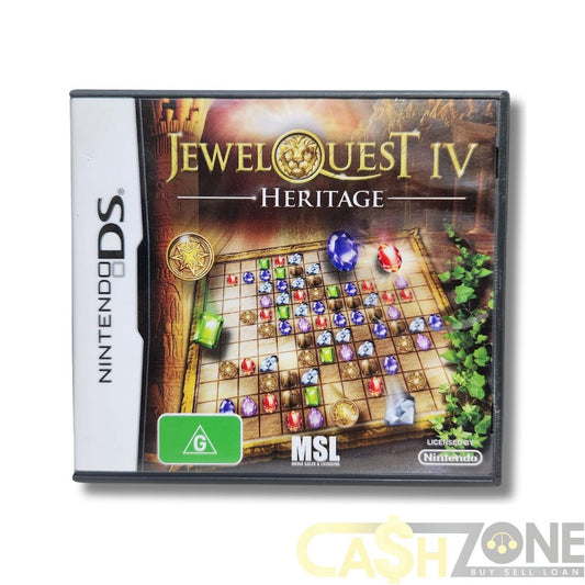 Jewel Quest IV Heritage DS Game